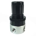 Interstate Pneumatics 1/4 Inch Small Metal Air Regulator W1130